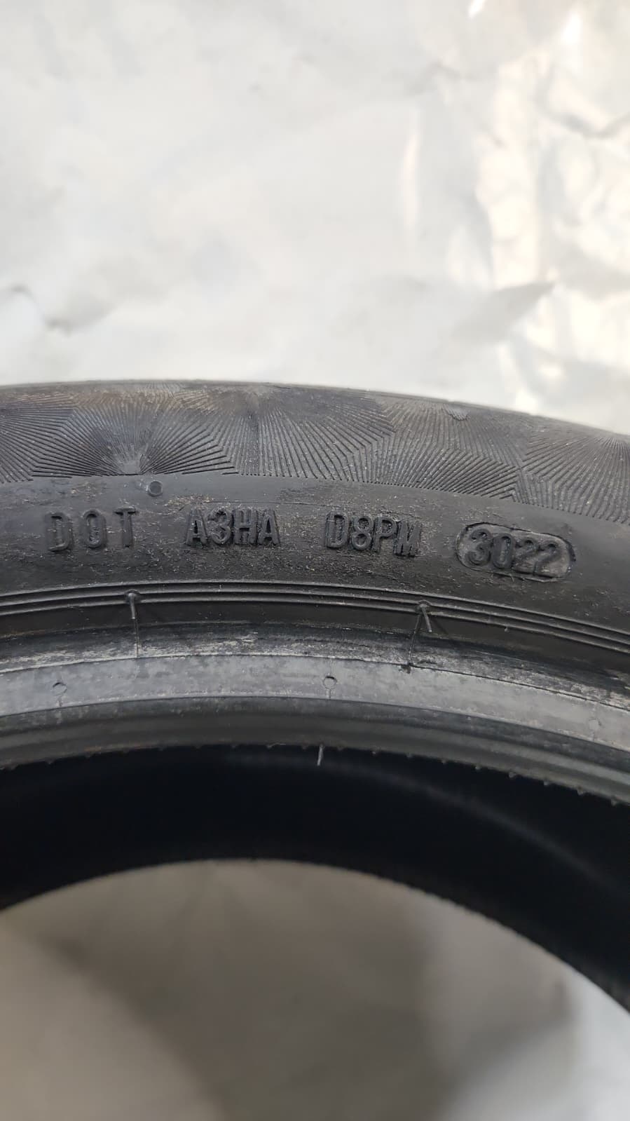 Used Tire - 315/30R22 Continental Premium Contact 6