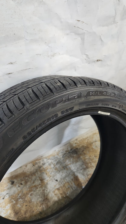 Used Tire - 225/45R19 Bridgestone Ecopia H/L 422 Plus