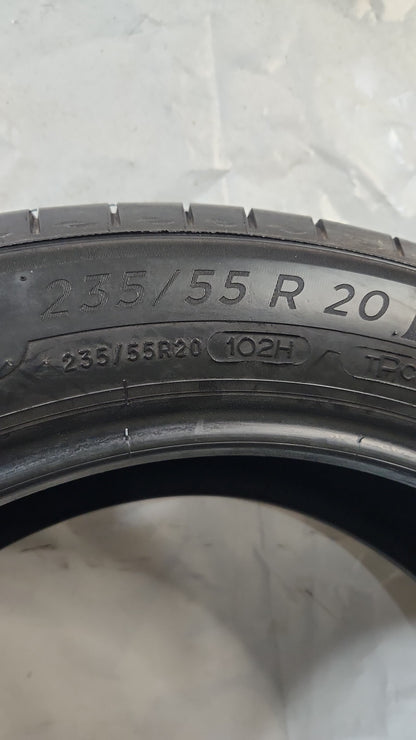 Used Tire - 235/55R20 Michelin Primacy Tour A/S