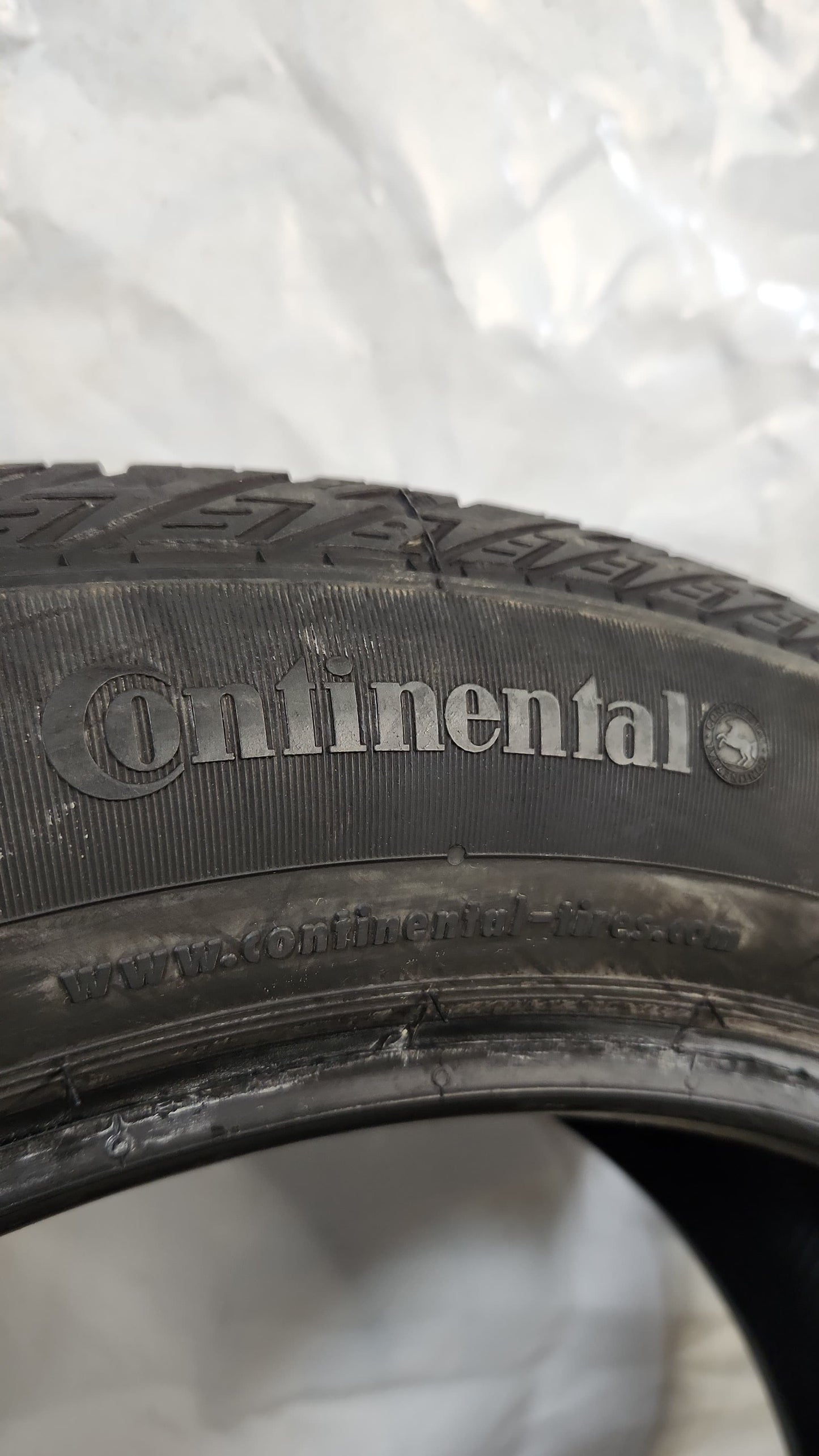 Set of 2 - 245/50R20 Continental Cross Contact LX Sport - Used Tires