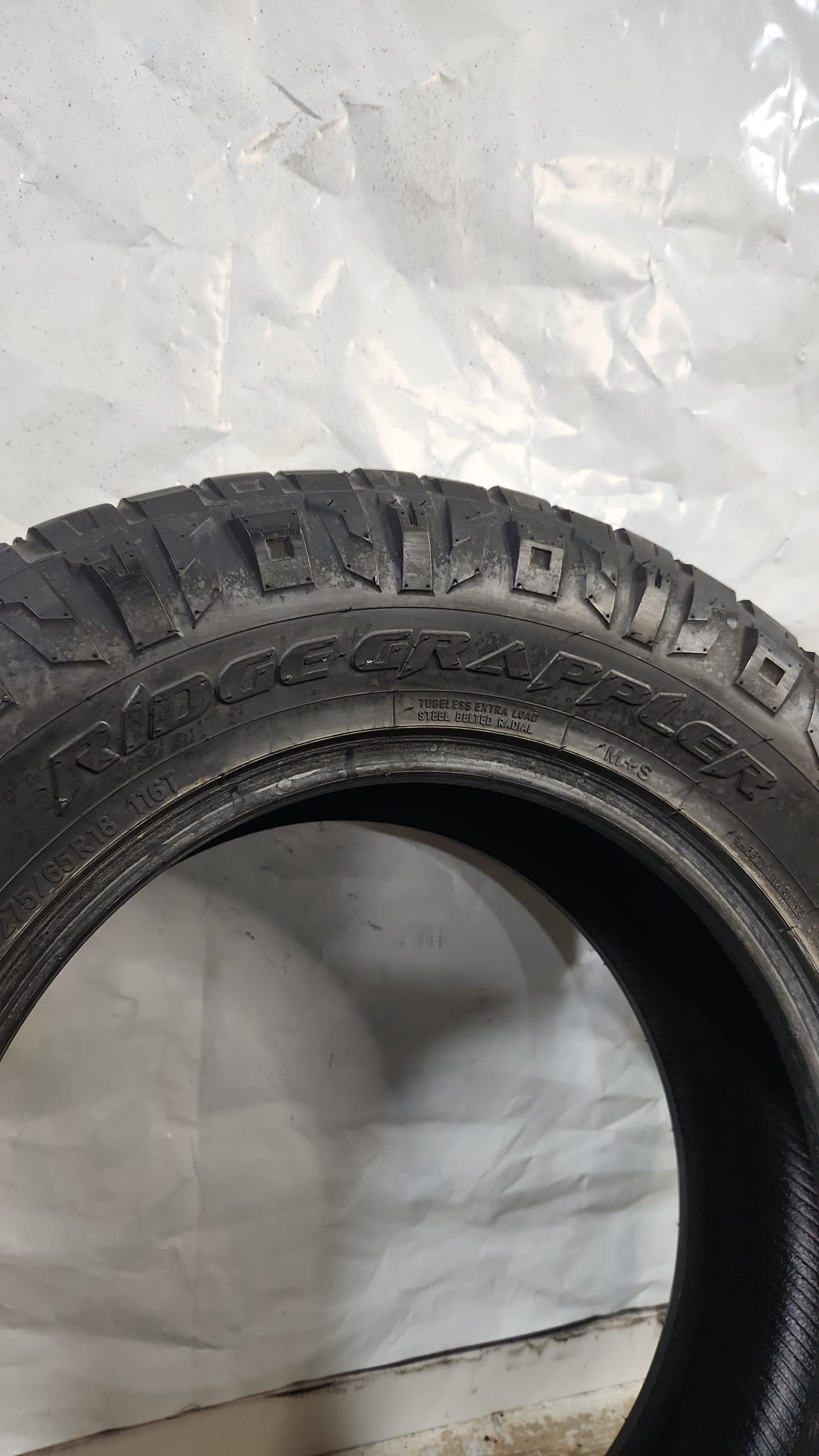 Set of 2 - 275/65R18 Nitto Ridge Grappler - Used Tires