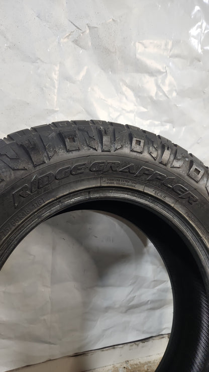 Set of 2 - 275/65R18 Nitto Ridge Grappler - Used Tires