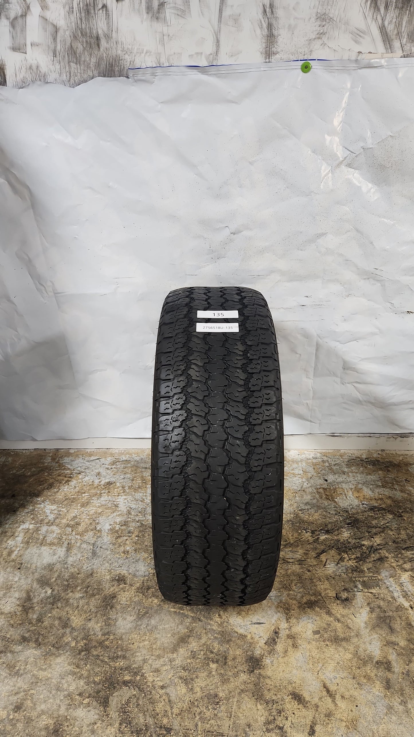 Used Tire - 275/65R18 Goodyear Wrangler All-Terrain Adventure Kevlar