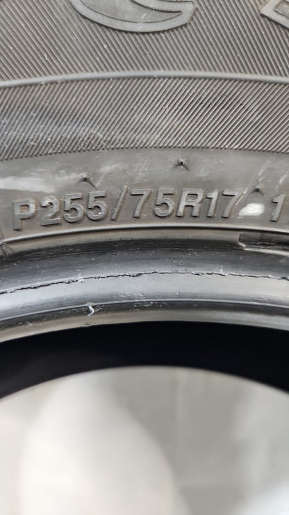 Used Tire - 255/75R17 Firestone Destination A/T