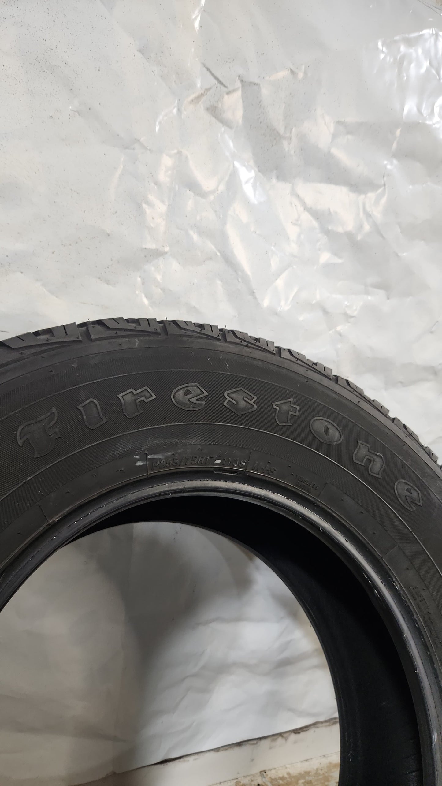 Used Tire - 255/75R17 Firestone Destination A/T