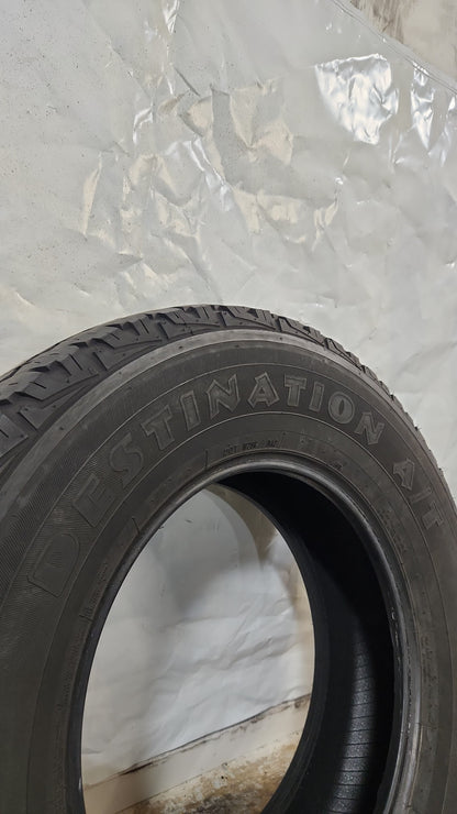 Used Tire - 255/75R17 Firestone Destination A/T