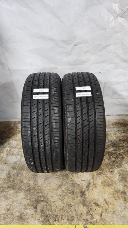 Set of 2 - 235/55R20 Nexen N'Fera RU5 - Used Tires