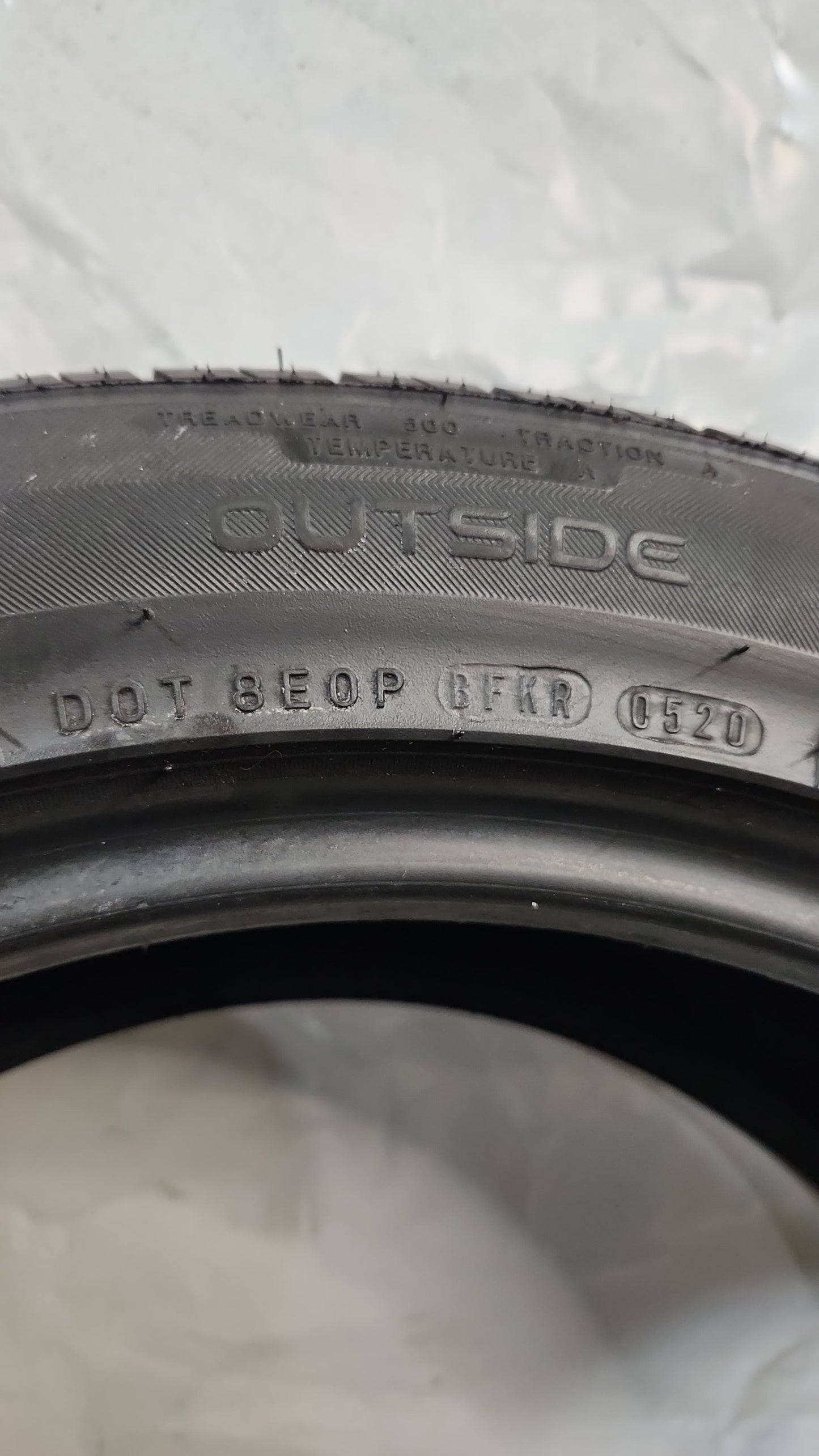 Set of 2 - 235/55R20 Nexen N'Fera RU5 - Used Tires