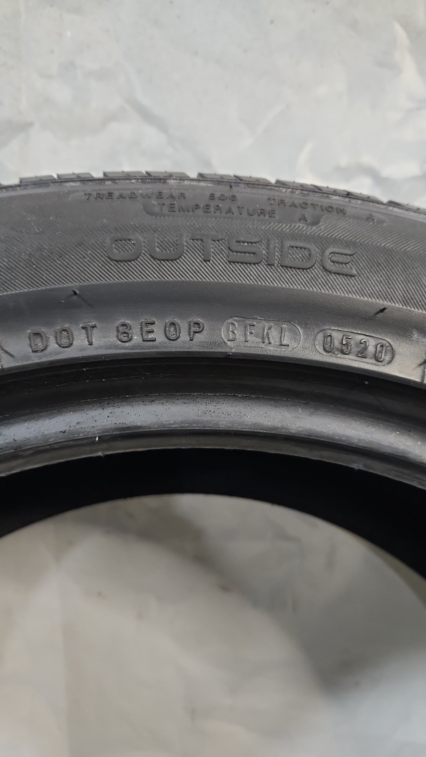 Set of 2 - 235/55R20 Nexen N'Fera RU5 - Used Tires