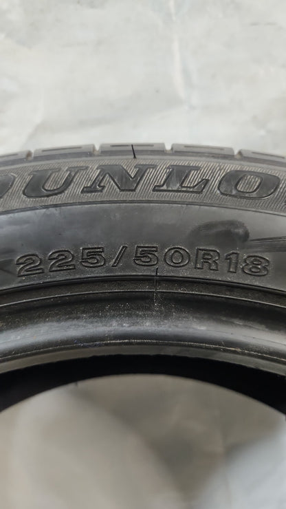 Used Tire - 225/50R18 Dunlop SP Sport 5000