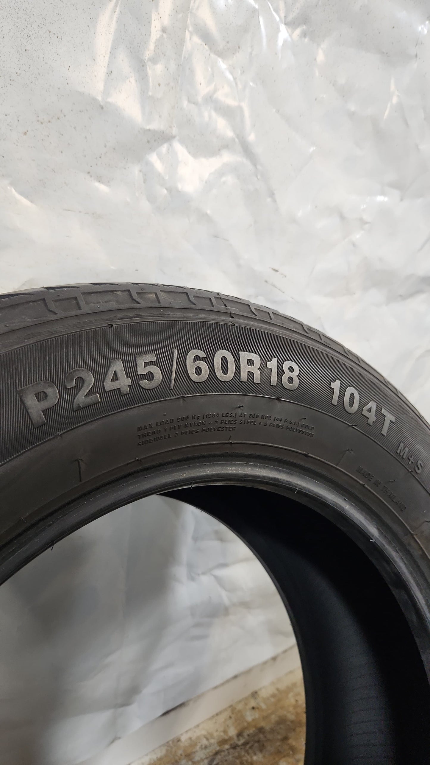 Used Tire - 245/60R18 Advanta SV T-01