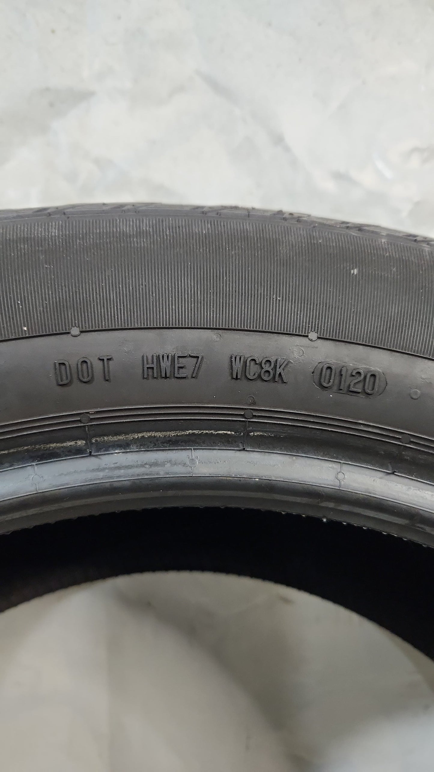 Set of 2 - 235/55R19 Continental Cross Contact LX Sport - Used Tires