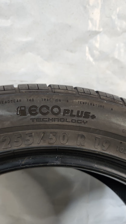 Used Tire - 255/50R19 Continental Cross Contact LX25