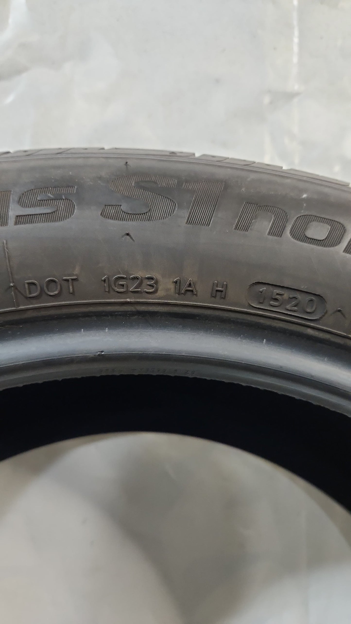 Used Tire - 235/50R19 Hankook Ventus S1 Noble 2