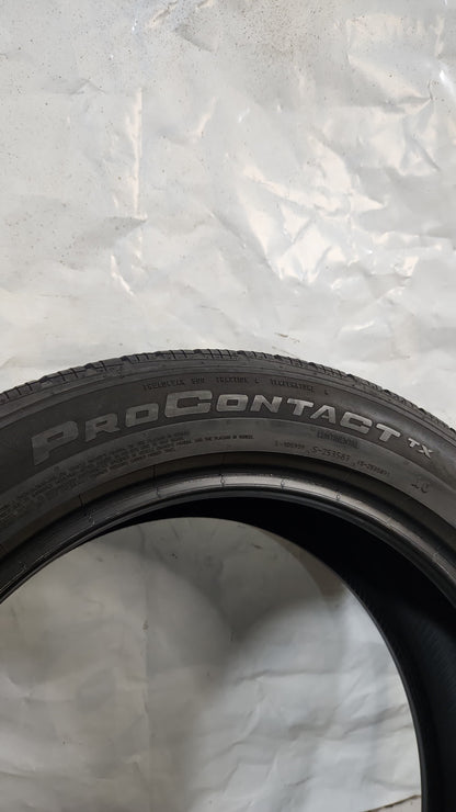 Used Tire - 235/50R19 Continental Pro Contact TX