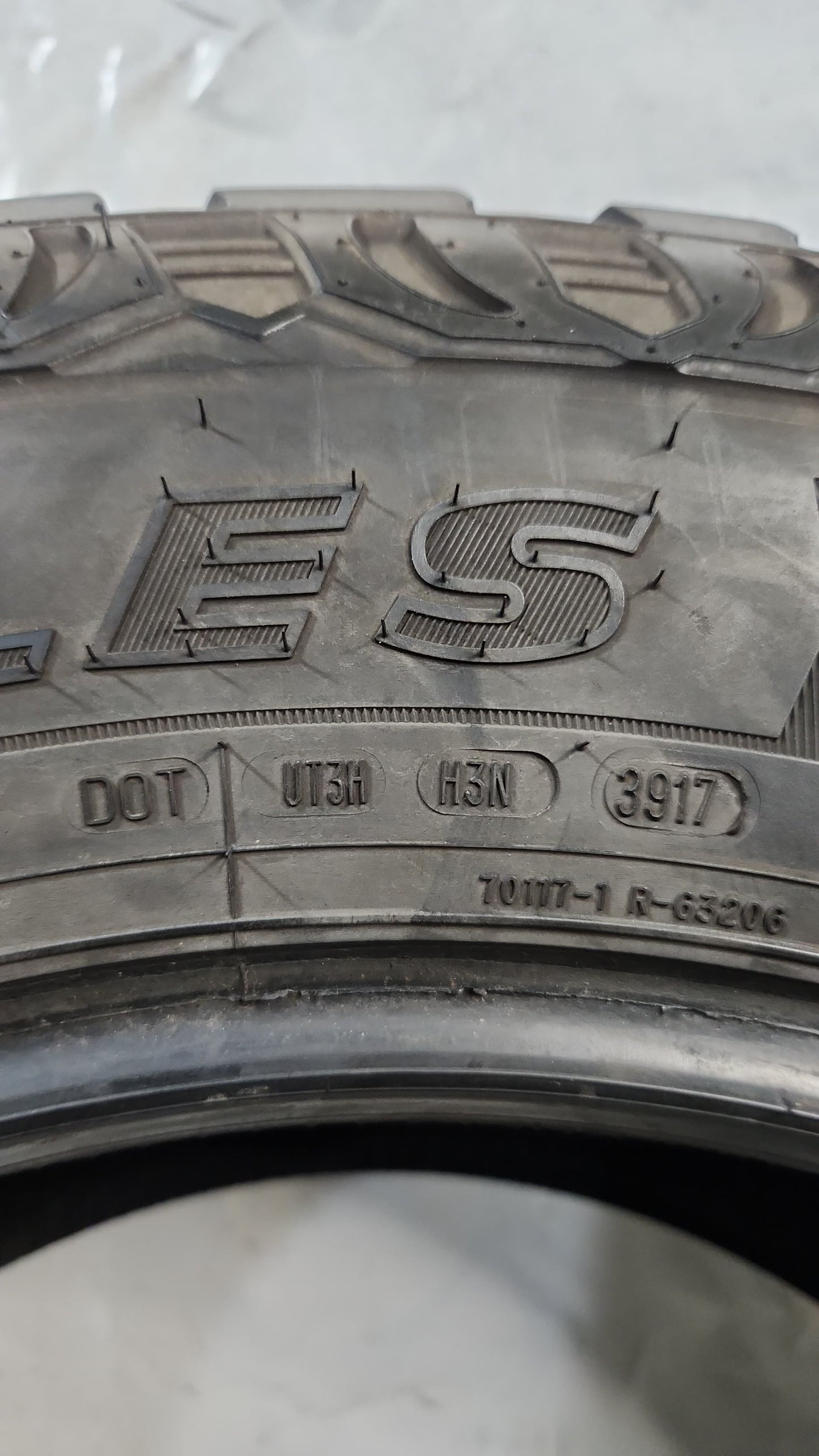 Used Tire - 35X12.50R20 Hercules Terra Trac T/G Max