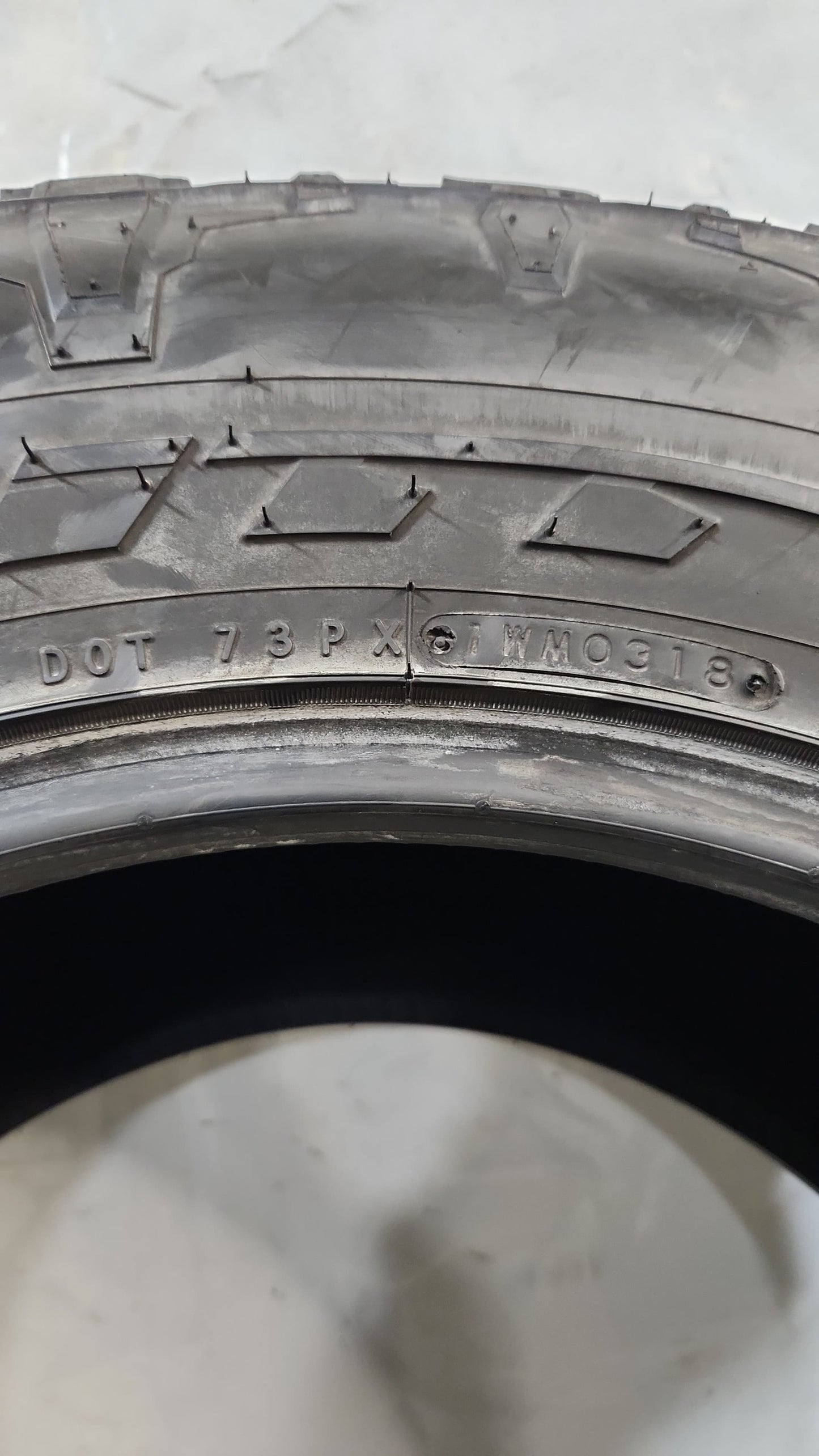 Used Tire - 35X12.50R20 Nitto Terra Grappler G2 A/T