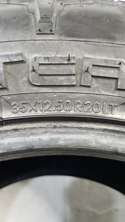 Used Tire - 35X12.50R20 Nitto Terra Grappler G2 A/T