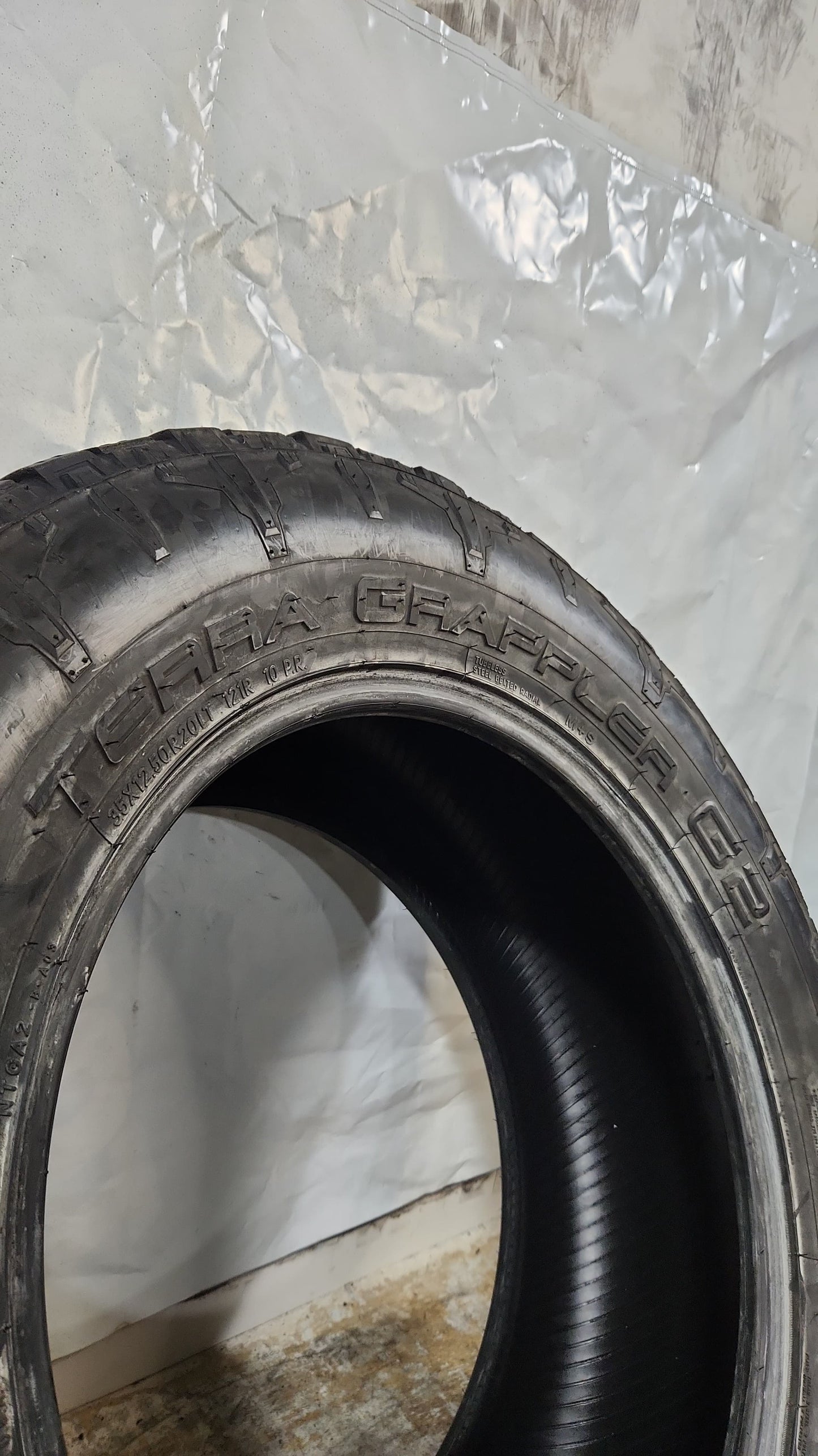 Used Tire - 35X12.50R20 Nitto Terra Grappler G2 A/T