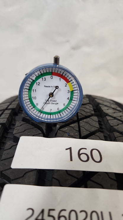 Used Tire - 245/60R20 Bridgestone Alenza AS Ultra 8/32