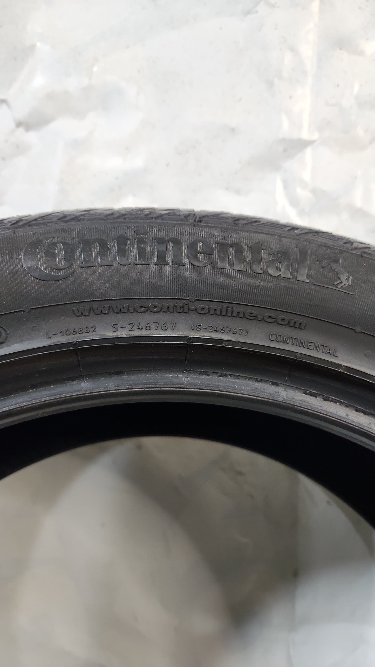 Used Tire - 245/50R20 Continental Cross Contact LX Sport