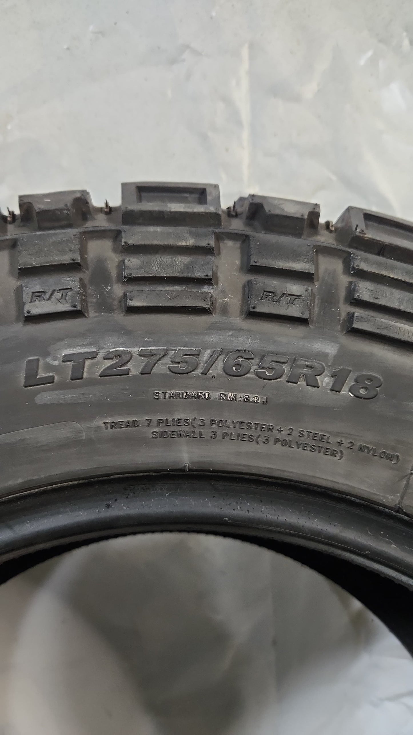 Used Tire - 275/65R18 Kenda Klever R/T
