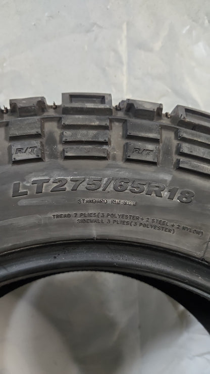 Used Tire - 275/65R18 Kenda Klever R/T