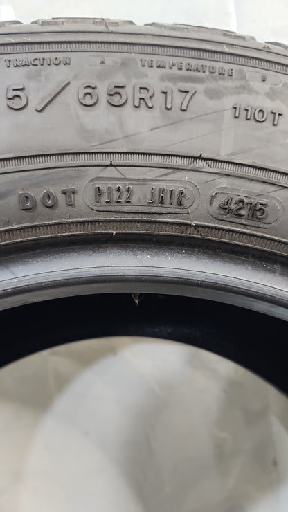 Used Tire - 255/65R17 Goodyear Wrangler Fortitude HT