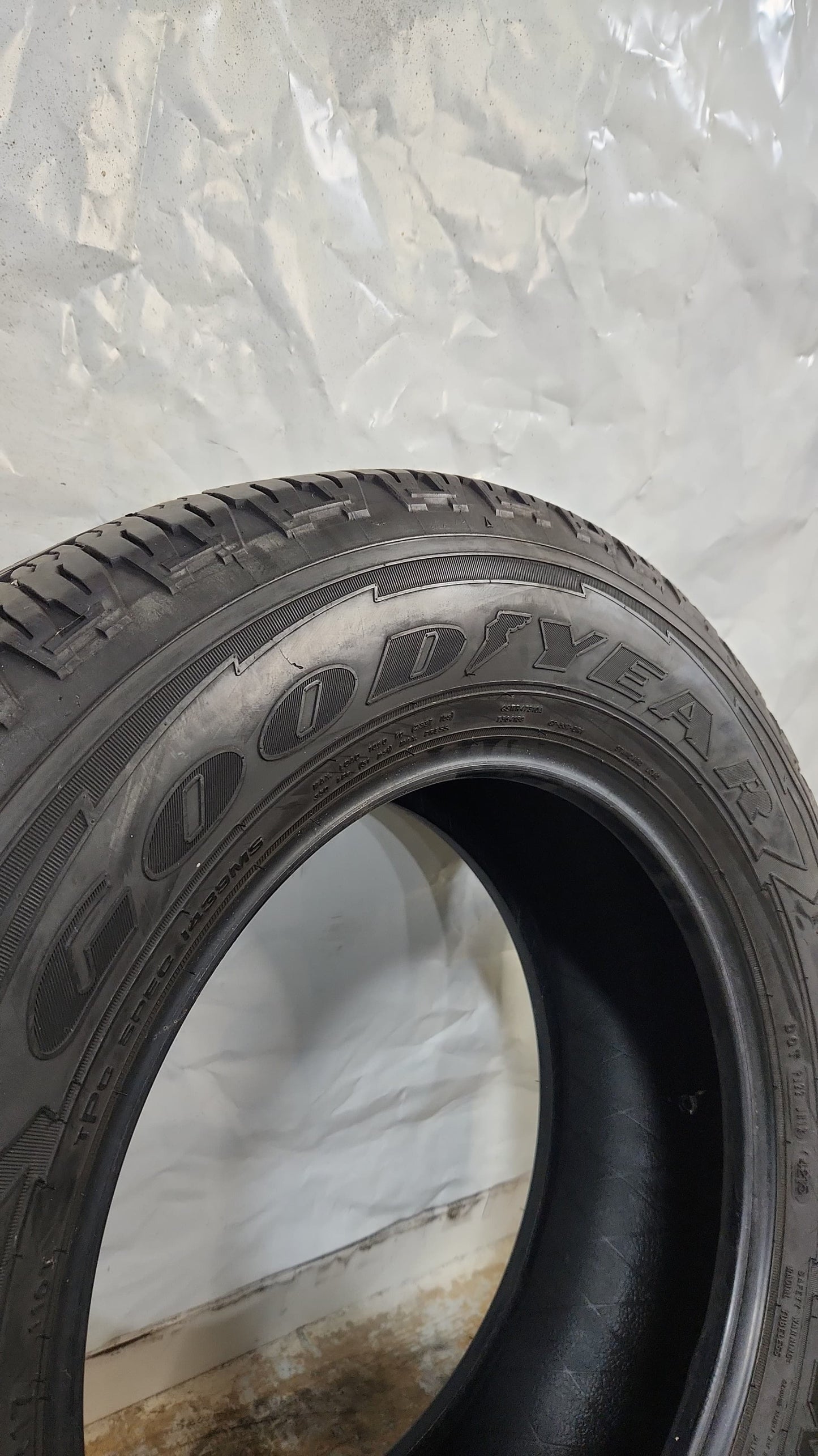 Used Tire - 255/65R17 Goodyear Wrangler Fortitude HT