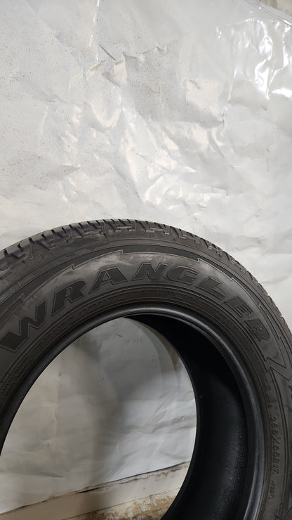 Used Tire - 255/65R17 Goodyear Wrangler Fortitude HT
