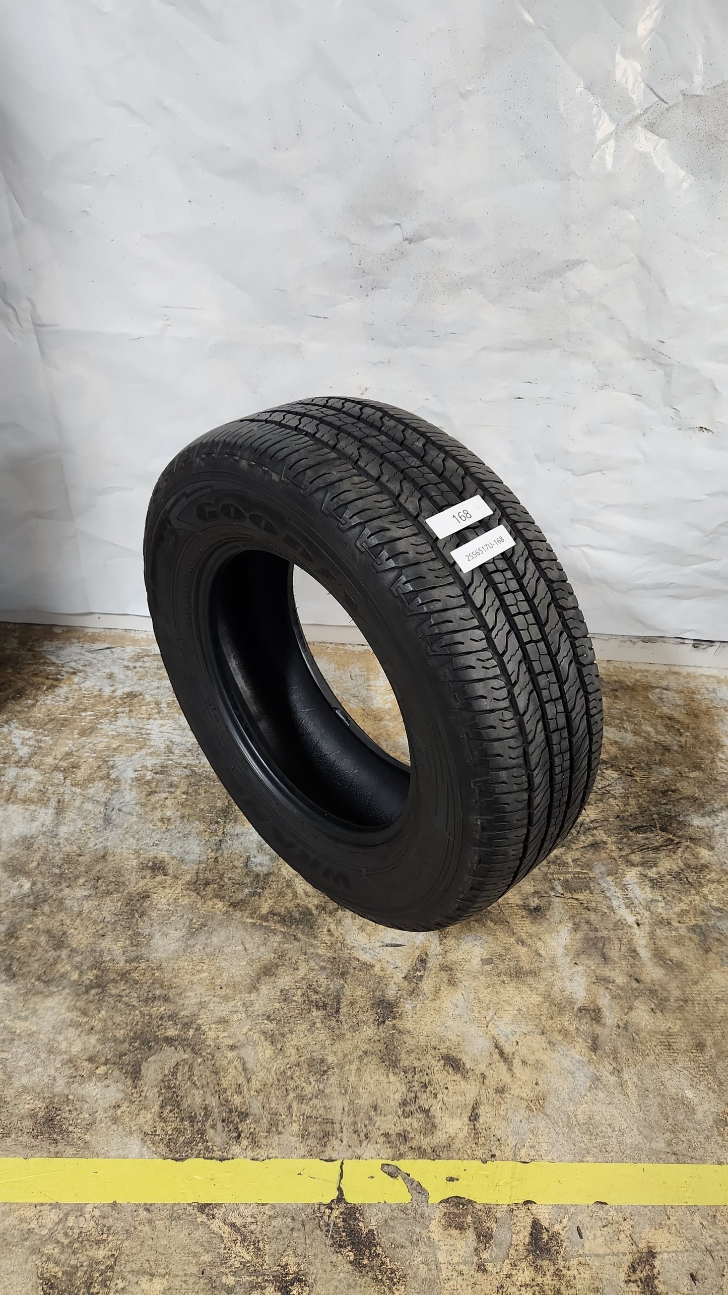 Used Tire - 255/65R17 Goodyear Wrangler Fortitude HT