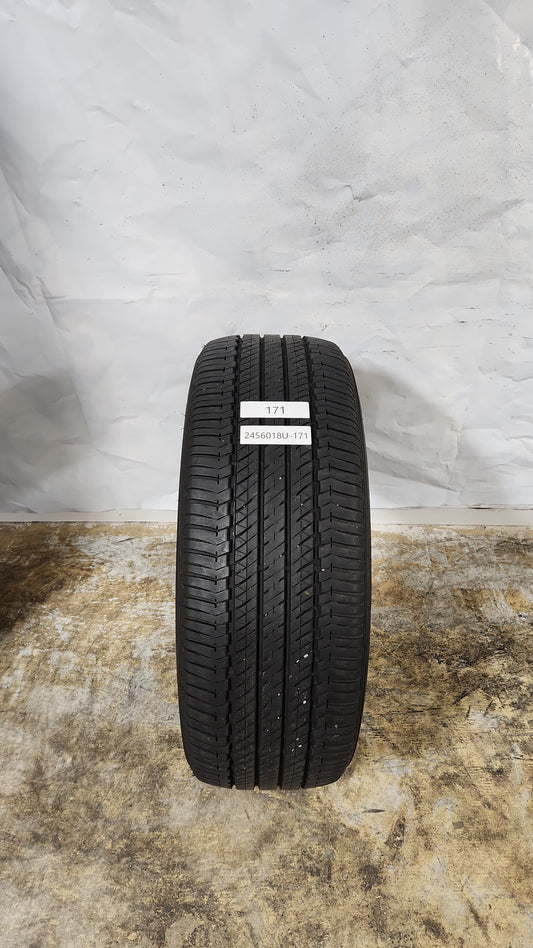 Used Tire - 245/60R18 Bridgestone Dueler H/L 422 Ecopia