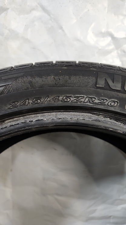 Used Tire - 245/45R20 Nexen NFera AU7