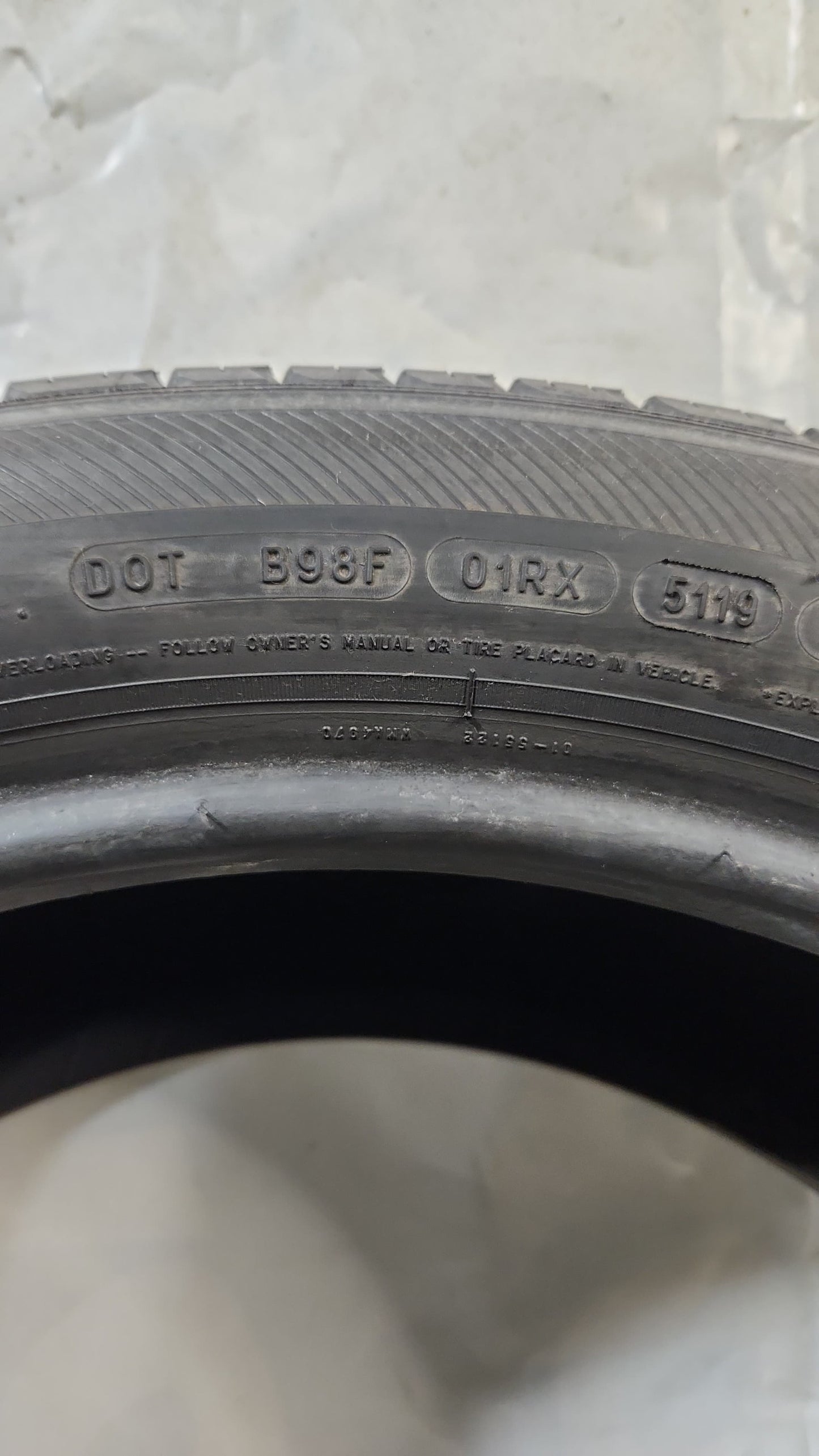 Used Tire - 235/55R19 Michelin Latitude Sport HP