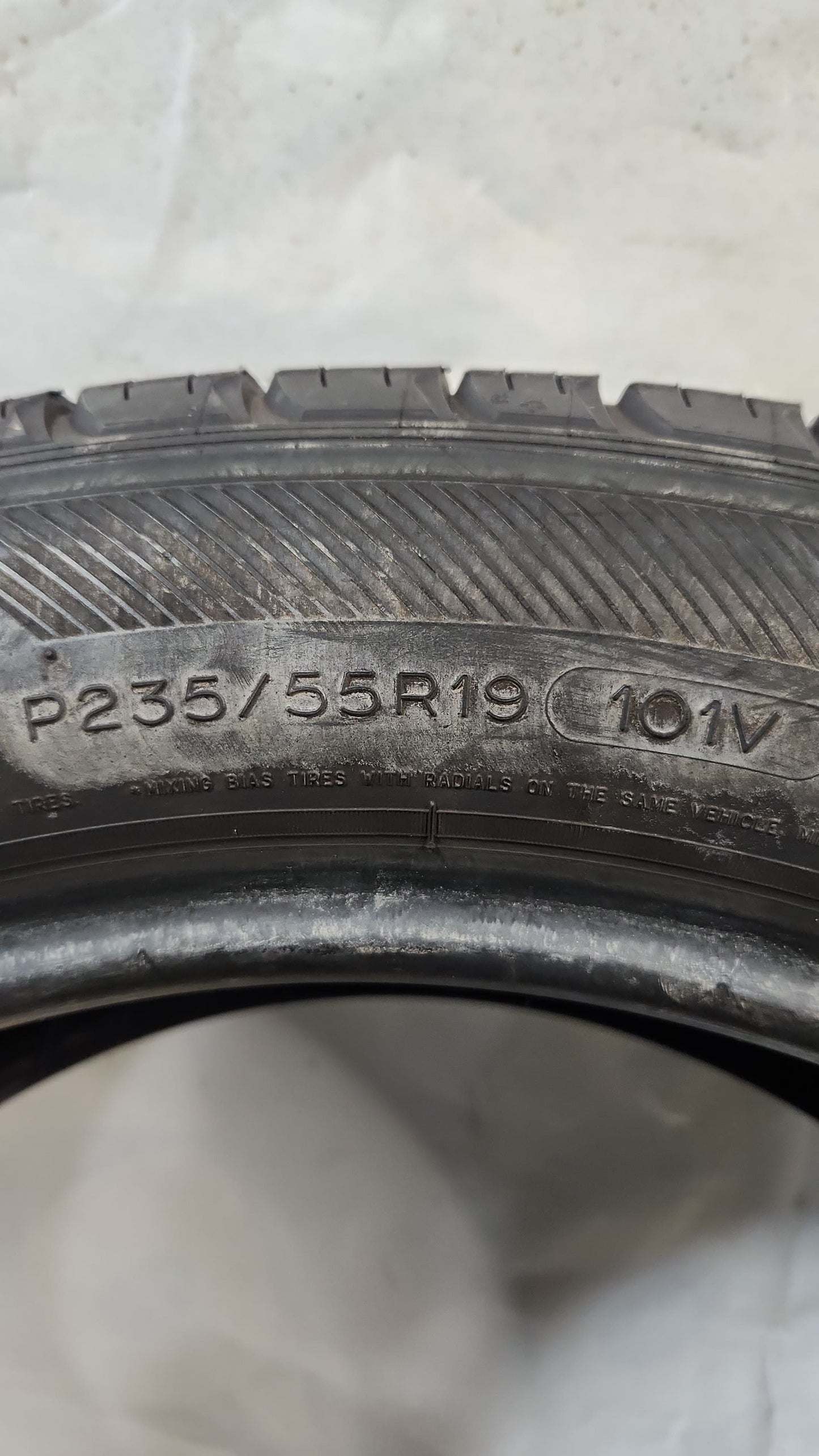 Used Tire - 235/55R19 Michelin Latitude Sport HP