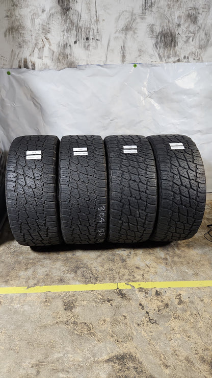 Set of 4 - 305/55R20 Nitto Terra Grappler G2 A/T - Used Tires