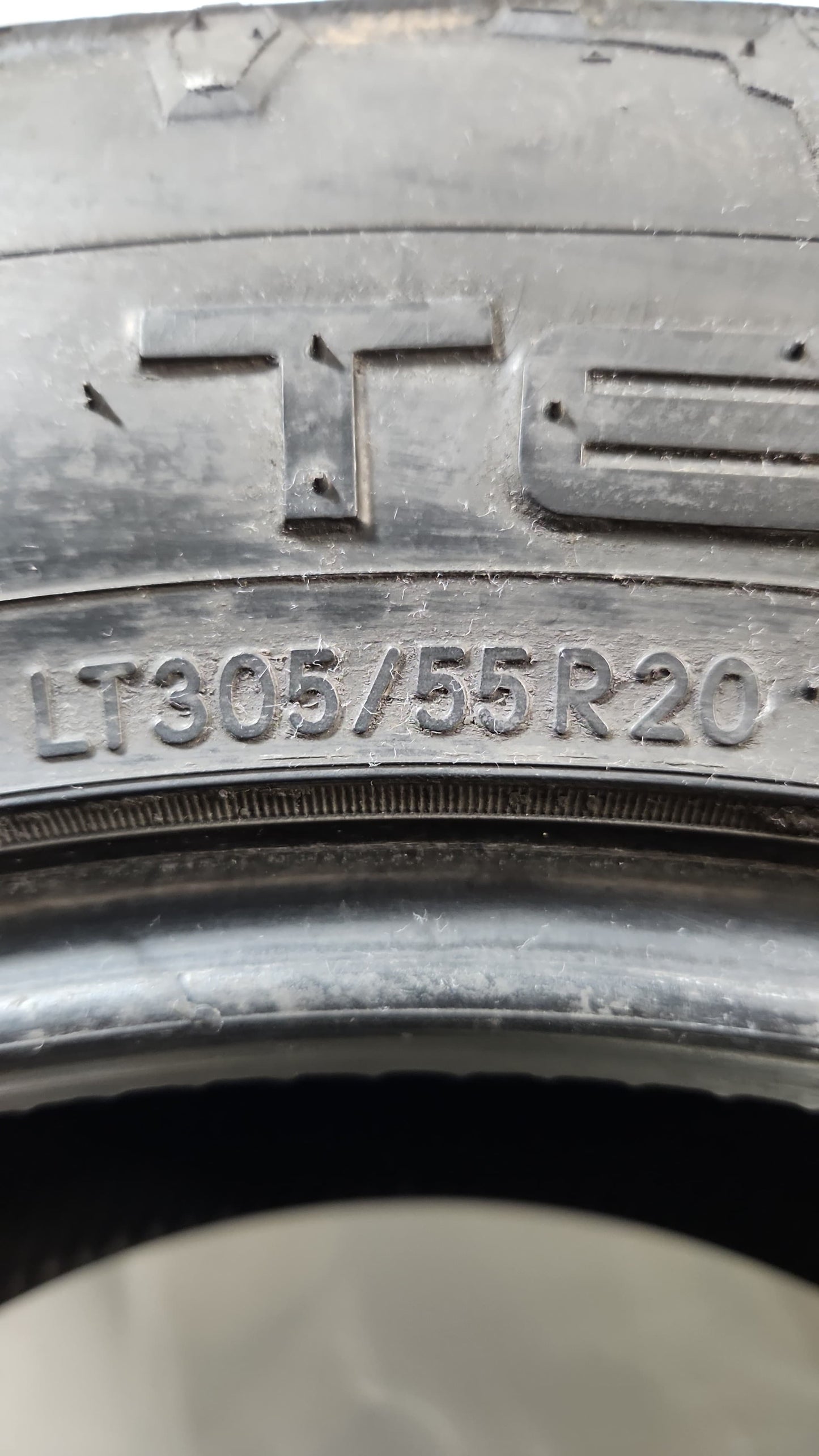 Set of 4 - 305/55R20 Nitto Terra Grappler G2 A/T - Used Tires