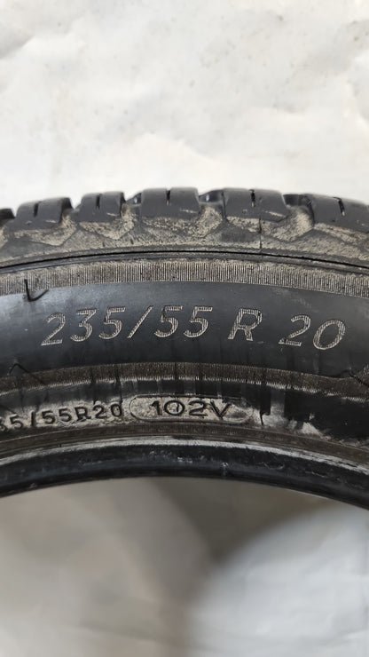 Used Tire - 235/55R20 Michelin Cross Climate 2