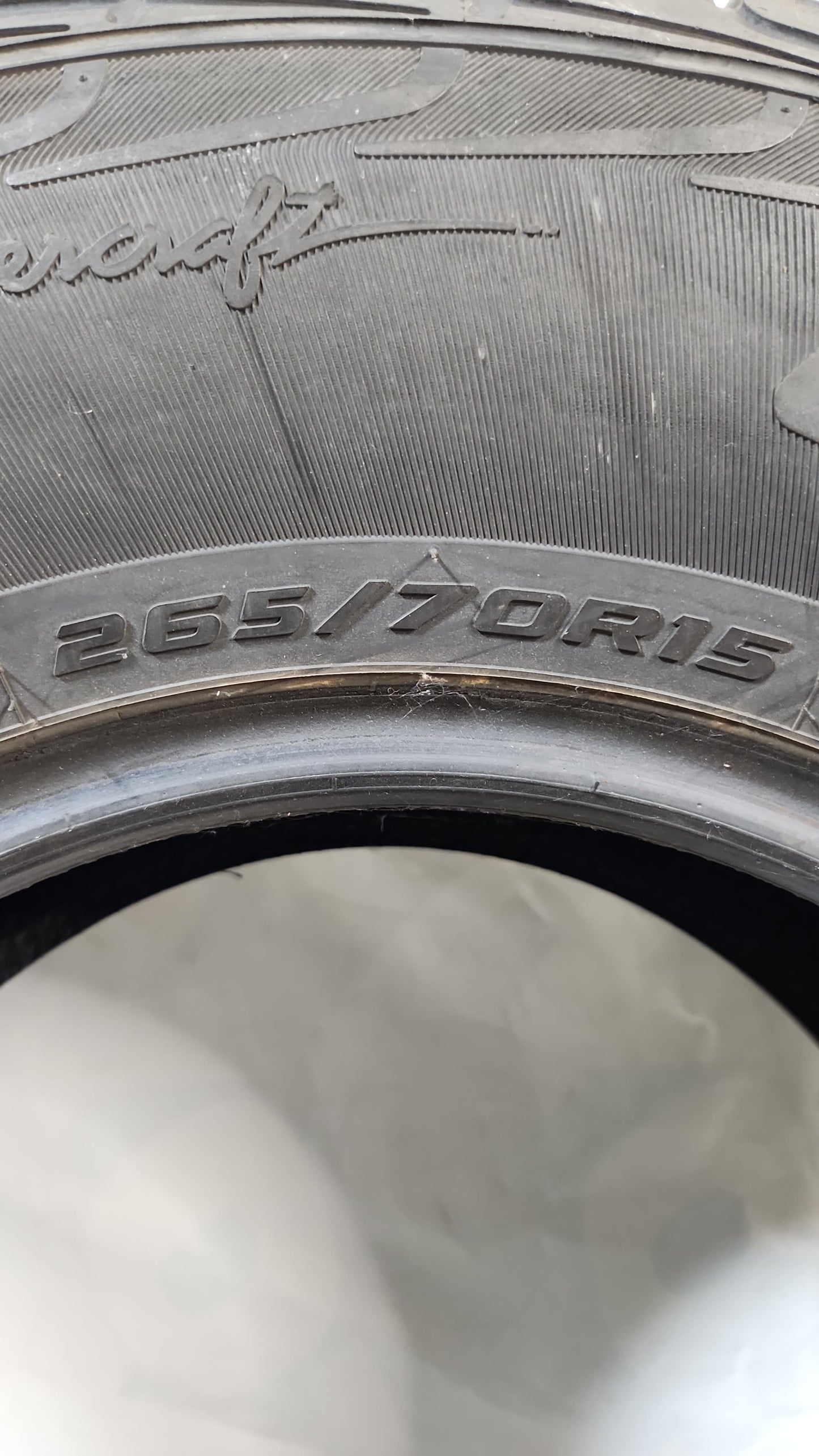 Used Tire - 265/70R15 Mastercraft Courser HSX Tour