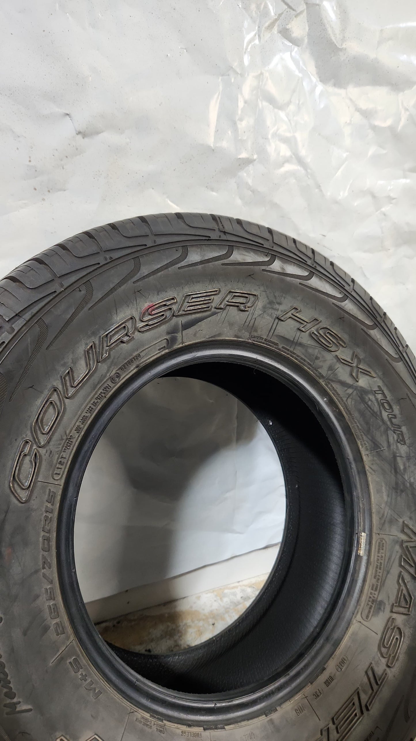 Used Tire - 265/70R15 Mastercraft Courser HSX Tour