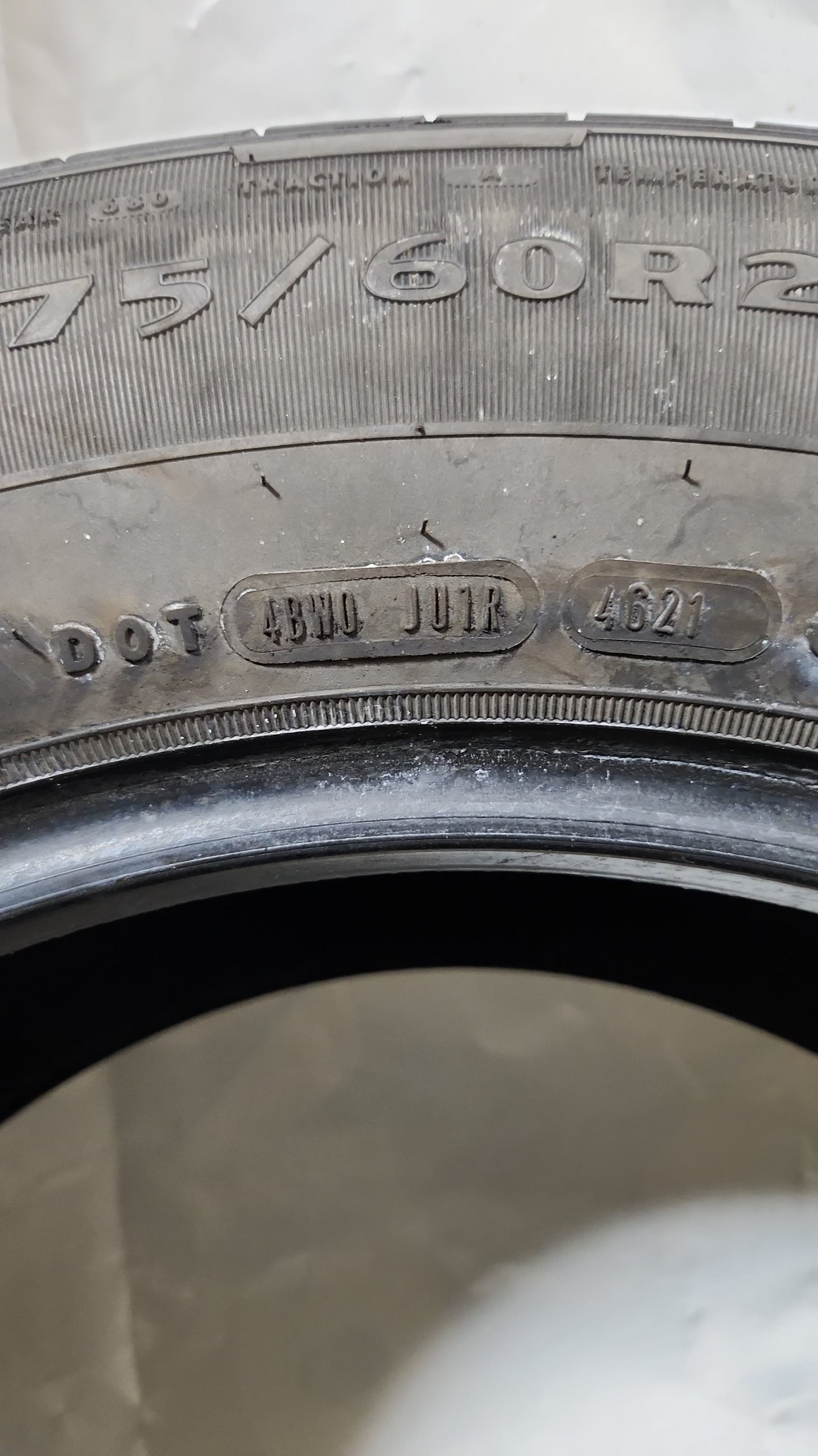Set of 4 - 275/60R20 Goodyear Wrangler Territory HT - Used Tires