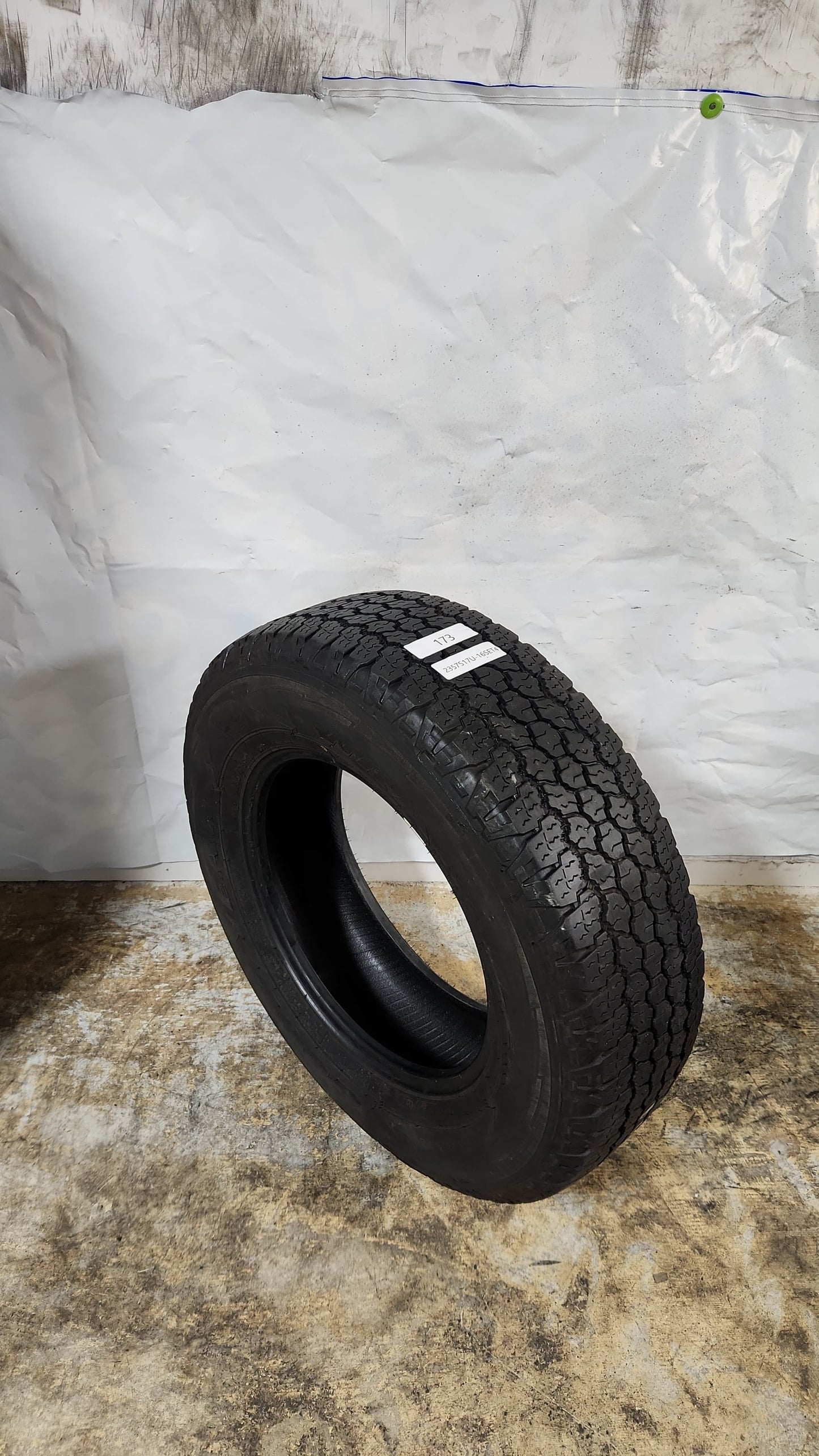 Set of 4 - 235/75R17 Goodyear Wrangler All-Terrain Adventure Kevlar- Used Tires