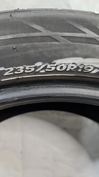 Used Tire - 235/50R19 Hankook Ventus S1 Noble 2