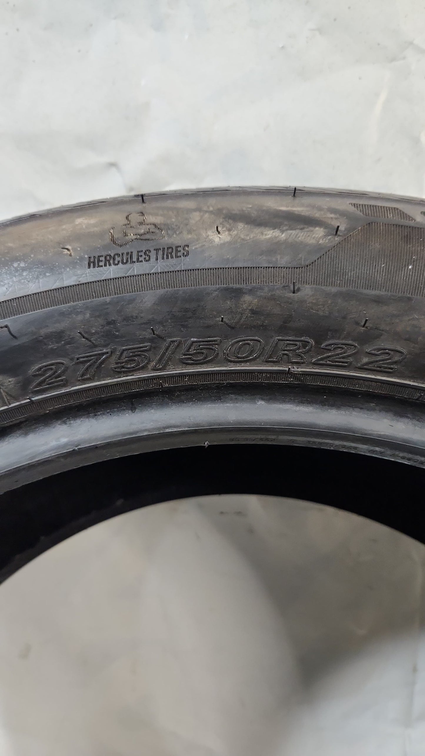 Used Tire - 275/50R22 Hercules Terra Trac Cross-V AW 8/32