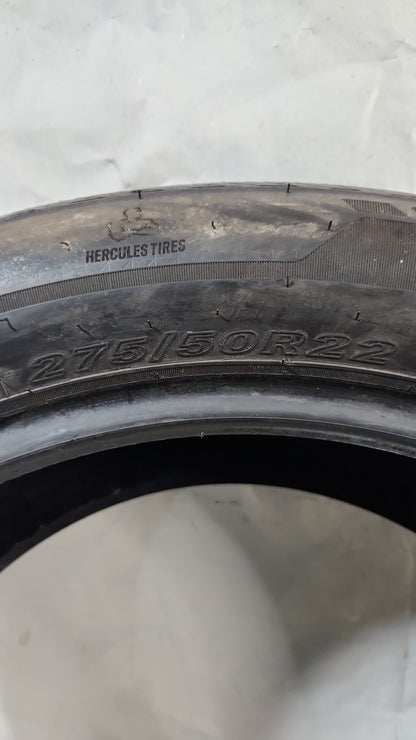 Used Tire - 275/50R22 Hercules Terra Trac Cross-V AW 8/32