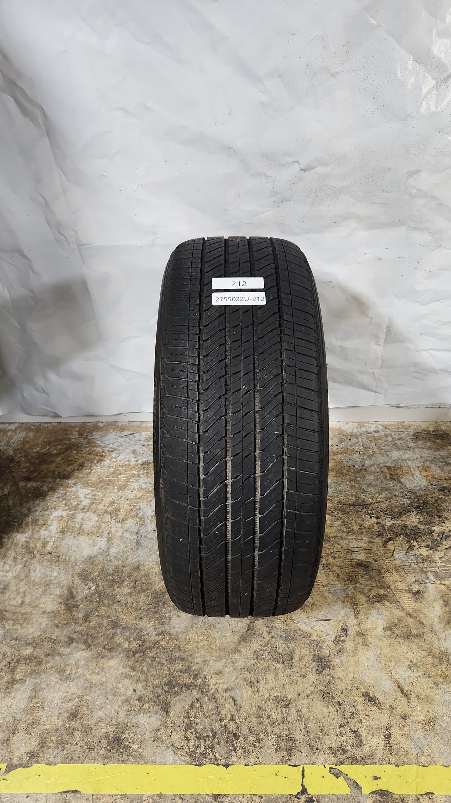 Used Tire - 275/50R22 Bridgestone Alenza A/S 02