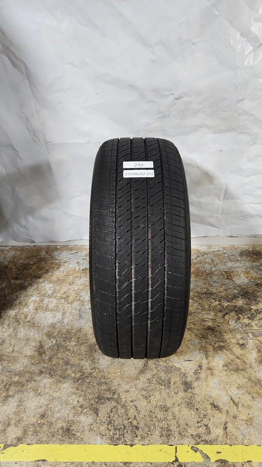 Used Tire - 275/50R22 Bridgestone Alenza A/S 02