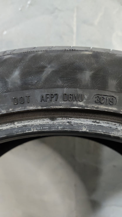 Used Tire - 325/40R22 Continental PremiumContact 6