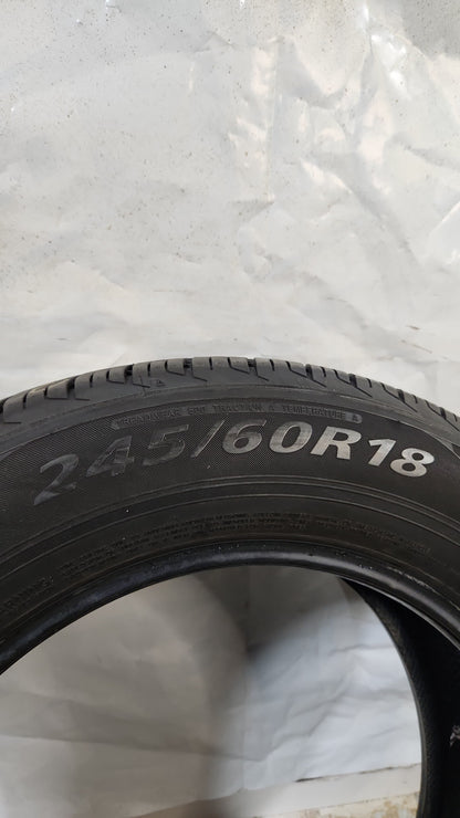 Used Tire - 245/60R18 Sentury Crossover All Weather