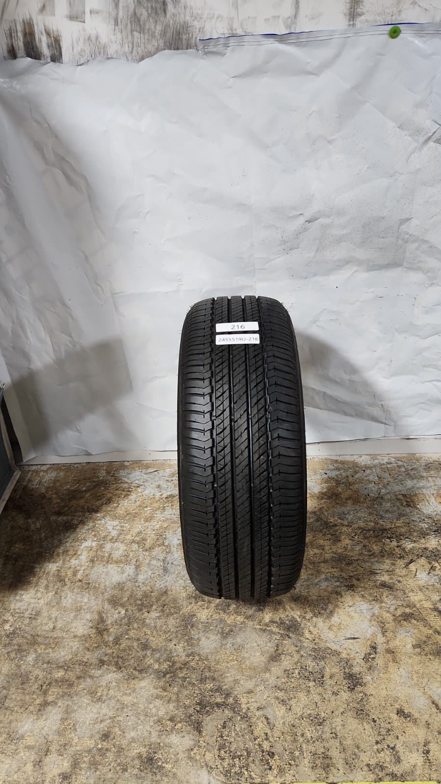 Used Tire - 245/55R19 Bridgestone Dueler H/L 422